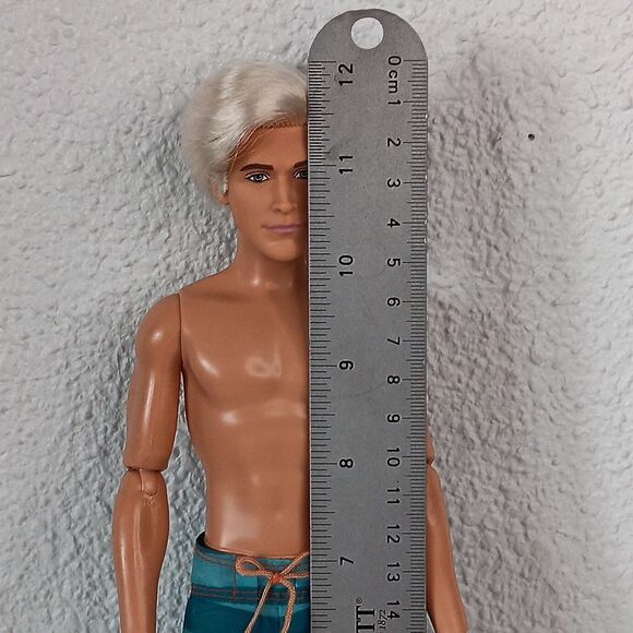 Barbie The Movie Ryan Gosling Ken Articulated Rooted Blonde Hair Doll - Picture 13 of 13